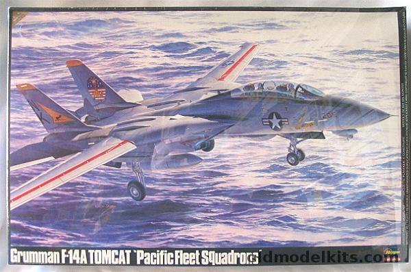 Hasegawa 1/48 F-14A Tomcat Pacific Fleets - VF-21 Freelancers (2 aircraft) / VF-154 Black Knights (2 aircraft) / VF-111 Sundowners, P18 plastic model kit